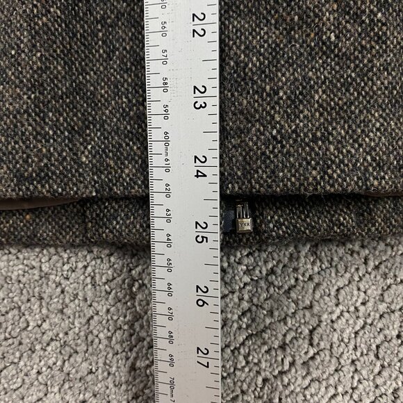 Orvis Tweed Wool Toggle Jacket Women's Medium Brown - Picture 14 of 14